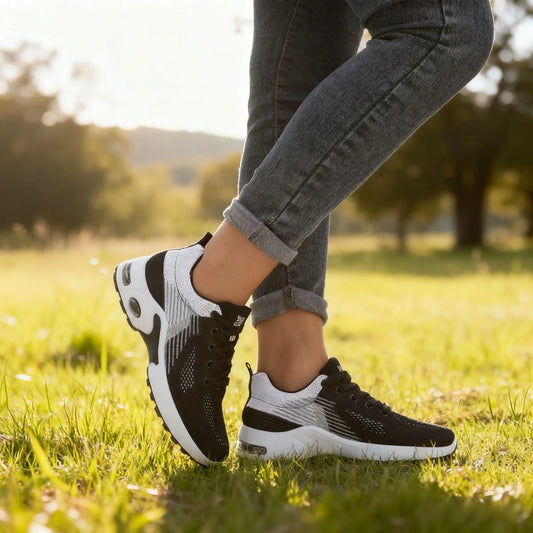 Comfort Sneaker for Women Casual Womens Walking Shoes Lightweight Breathable Mesh Air Cushion Sneakers