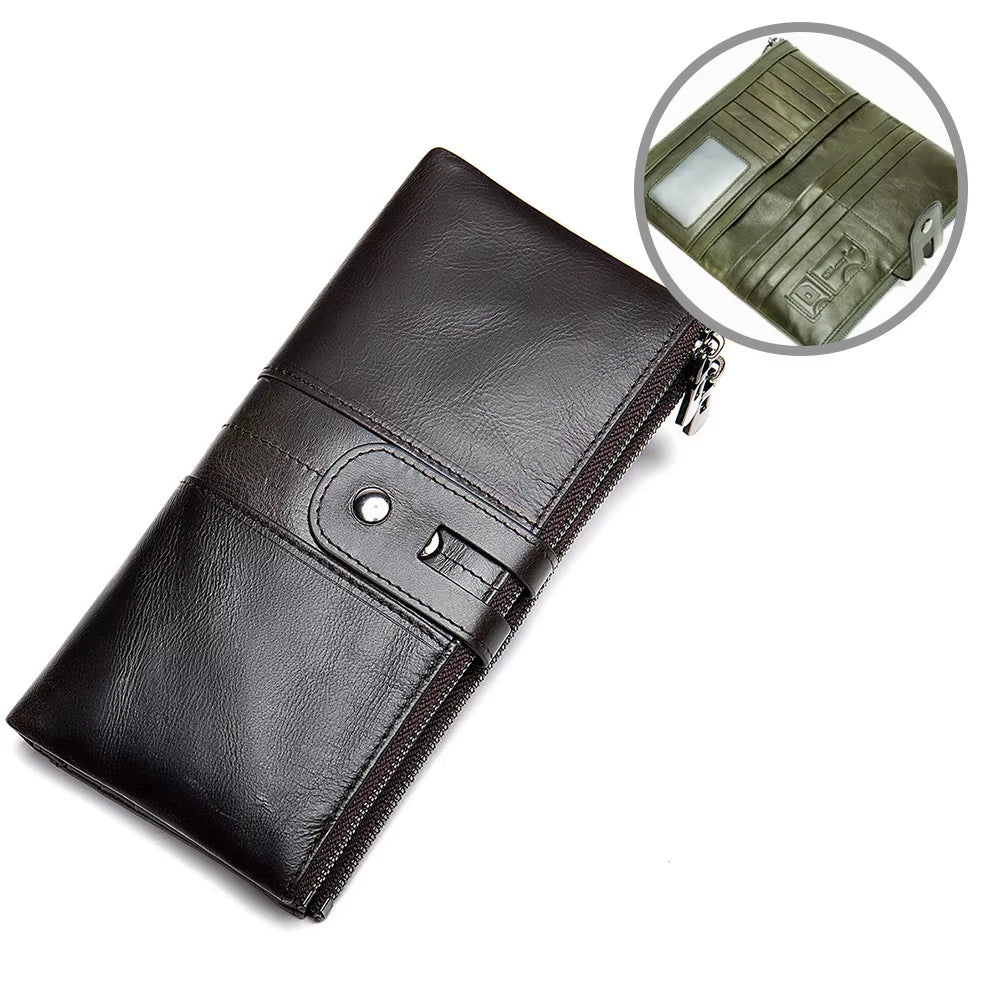 Genuine Leather Women'S Wallets for Cards Coin Purse