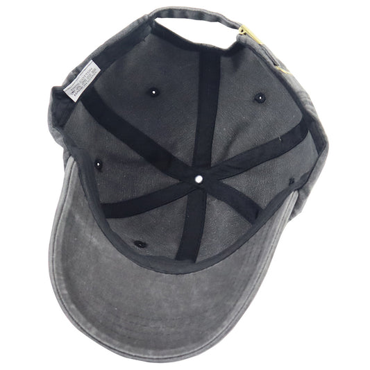 Golf Father Hat For Men, Adjustable Embroidered Wash Cotton Baseball Cap