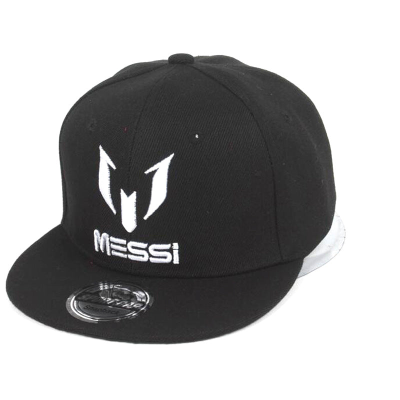 Children's Embroidery Baseball Hat Flat Brim Hip Hop