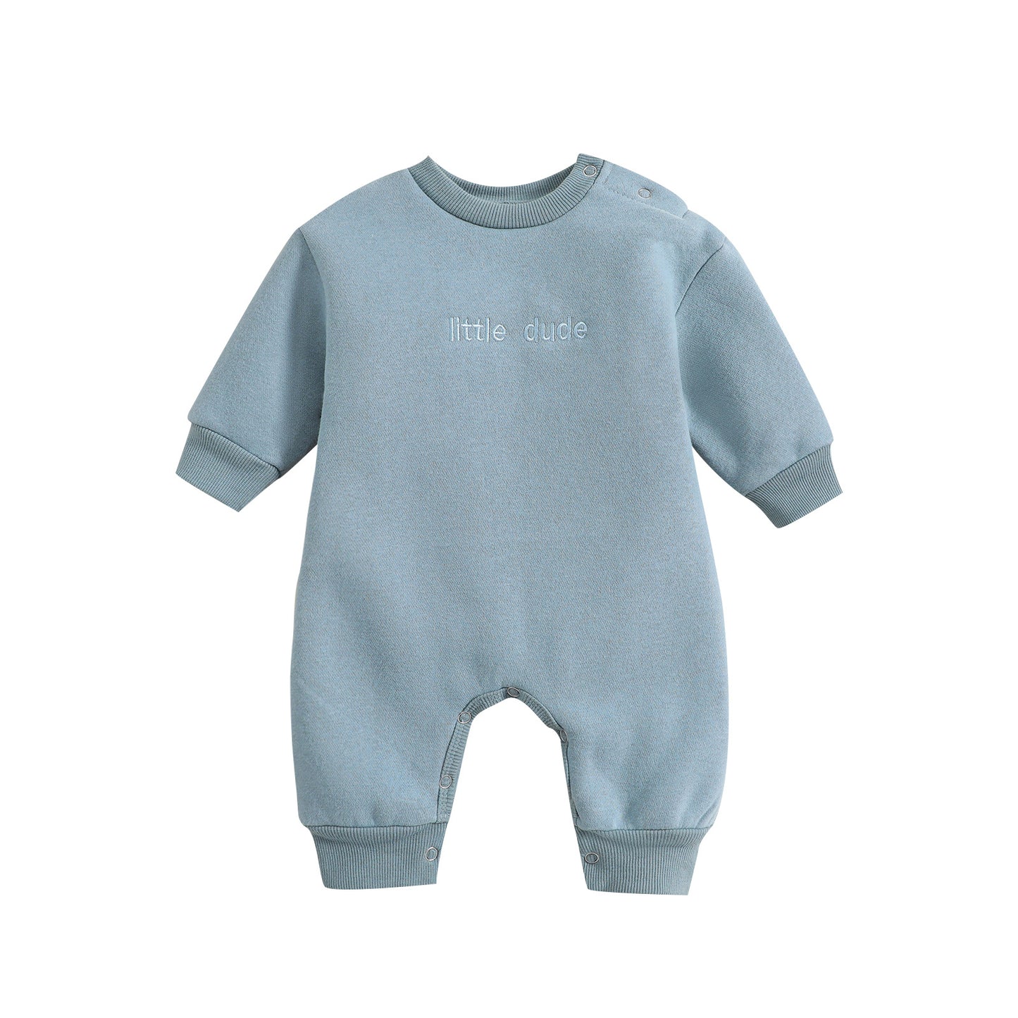 Korean Style Baby Solid Color Simple Jumpsuit