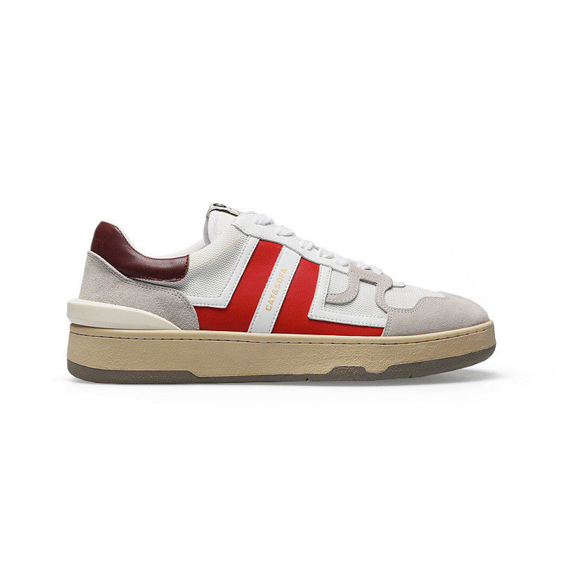 Men's Retro Casual Shoes Men's And Women's Sports White Shoes