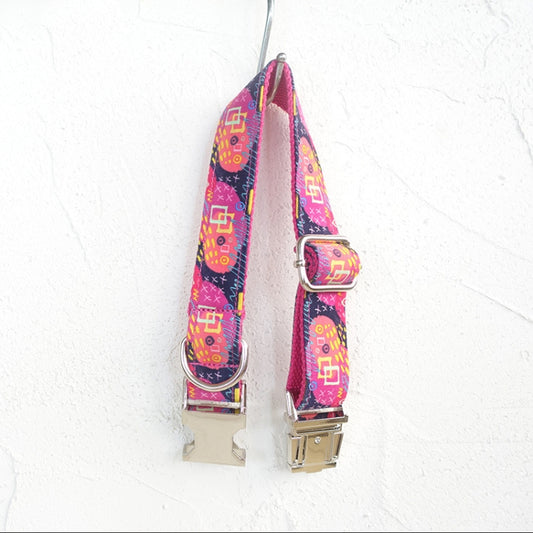 Alloy buckle high quality traction collar