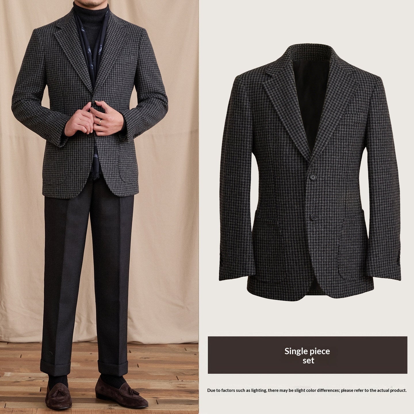New Wool Suit Jacket Casual