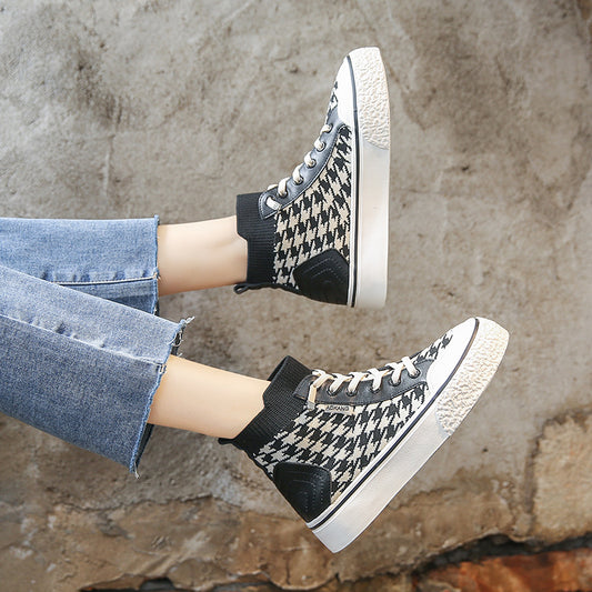 Cloth Shoes Casual Trendy Student Flat Shoes