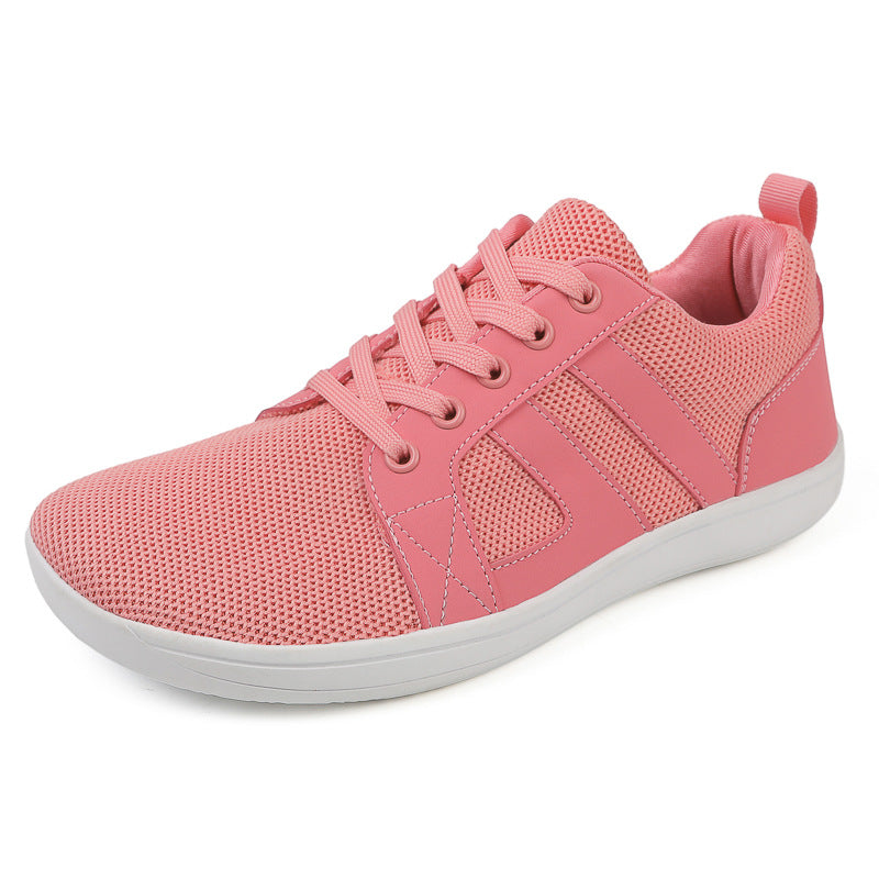 Breathable Lace-up Mesh Casual Walking Sneakers Men Non-slip Running Sports Shoes Women