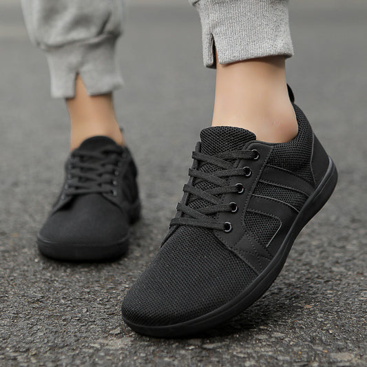 Breathable Lace-up Mesh Casual Walking Sneakers Men Non-slip Running Sports Shoes Women