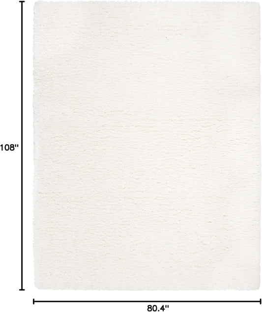 Flokati Shag Collection Area Rug - 6'7