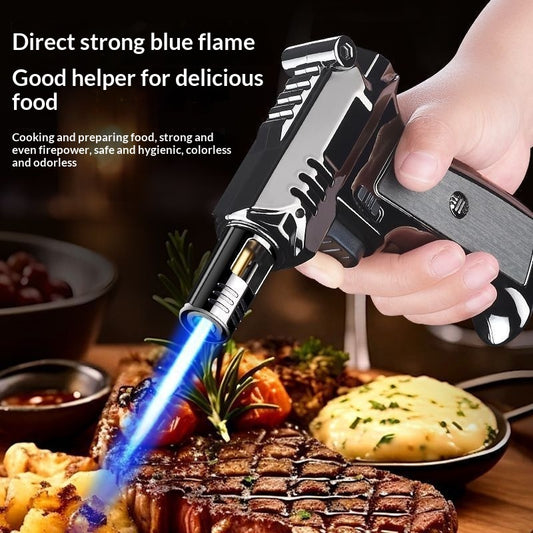 High-temperature Flame Gun Handheld Flamethrower Windproof Lighter