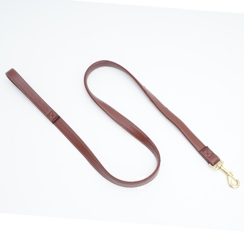 Roran High-grade PU Leather Pet Traction Belt