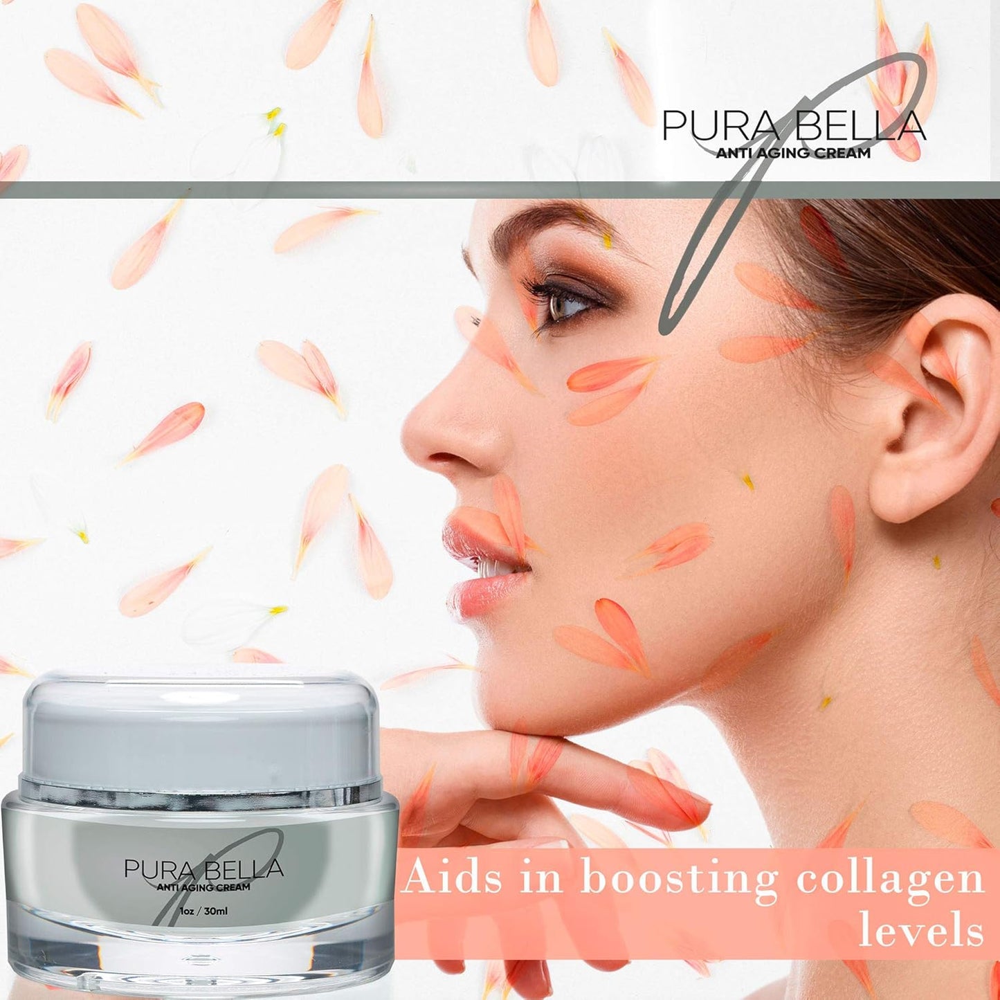Anti Aging Cream - Boosts Collagen & Elastin Production