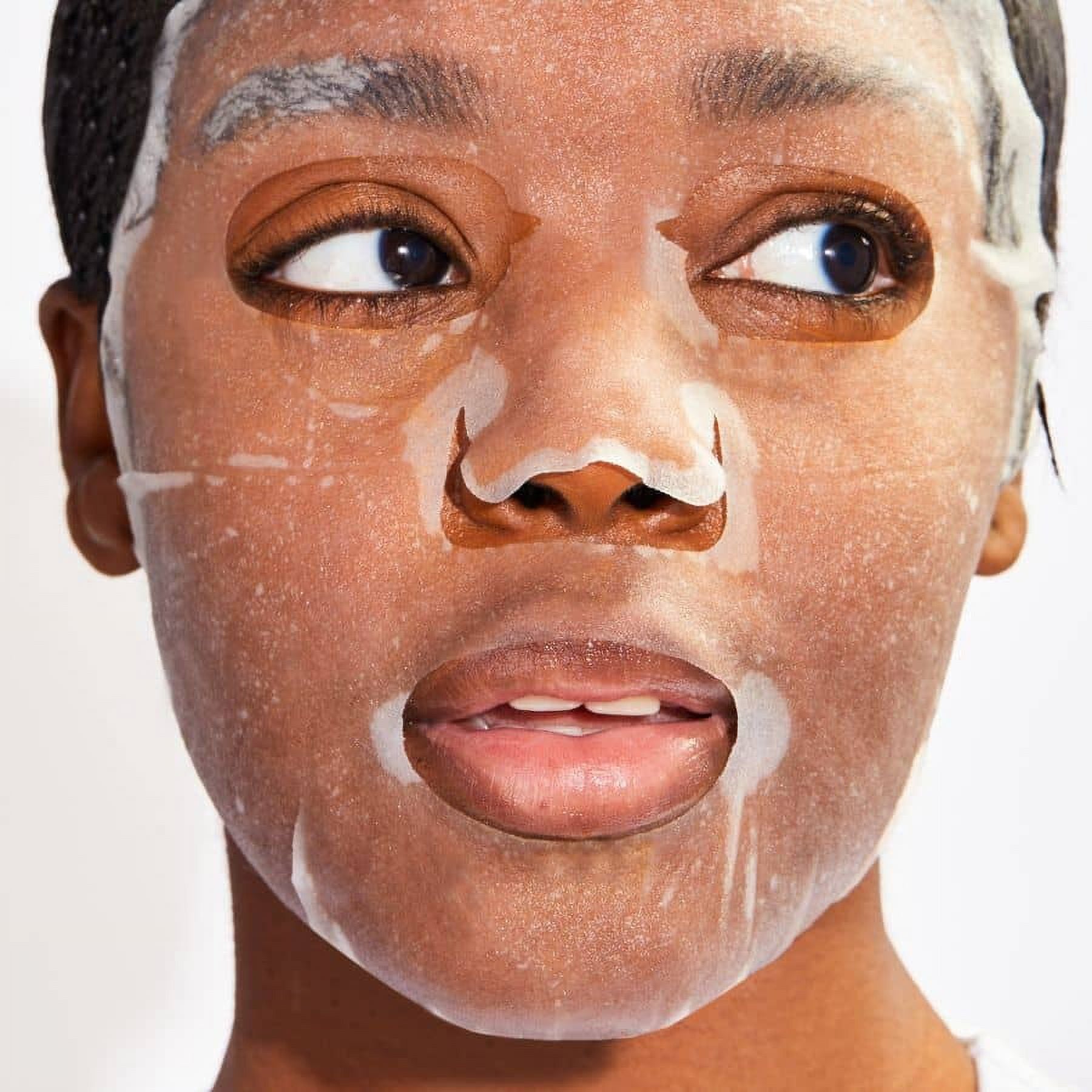 Moodmask Just Let It Glow Sheet Face Mask for Beauty Skincare, 0.705 Oz