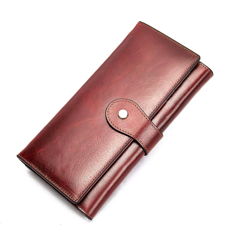 Genuine Leather Women'S Wallets for Cards Coin Purse
