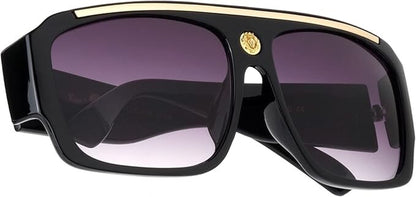 Gafas De Sol Lentes De Moda Para Hombres Grande Style Men Sunglasses Brown Lens