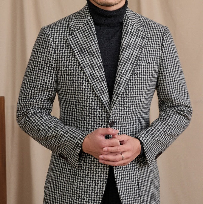 New Wool Suit Jacket Casual