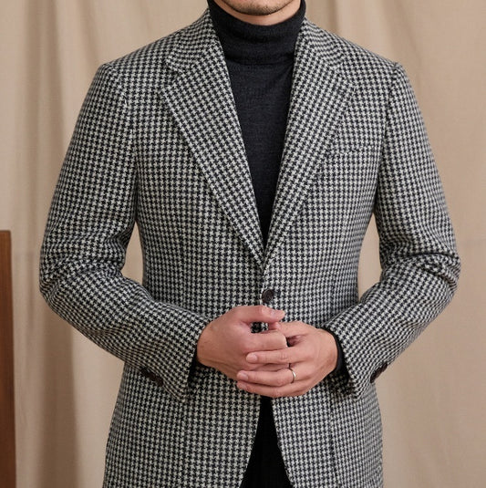New Wool Suit Jacket Casual