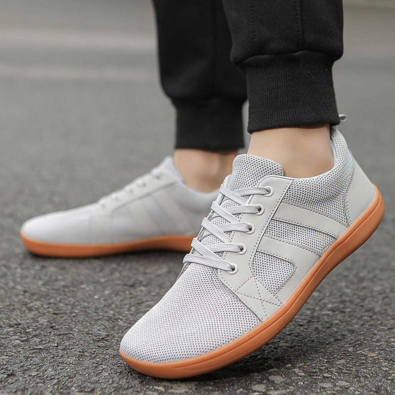 Breathable Lace-up Mesh Casual Walking Sneakers Men Non-slip Running Sports Shoes Women