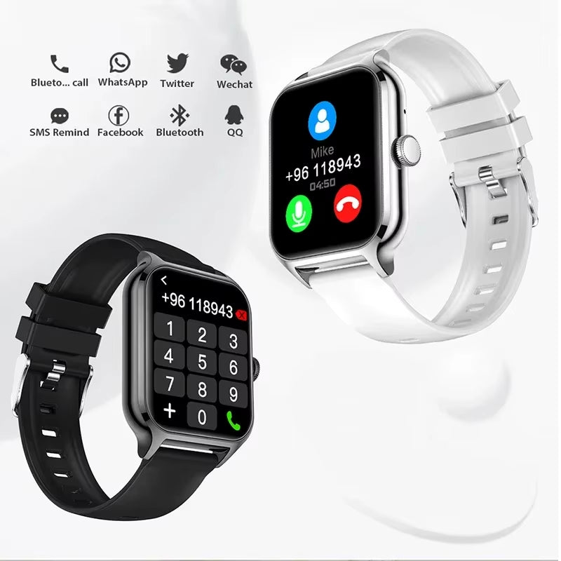 2025 Smart Watches H9 Promax with 2.01 Inch HD Color Screen Android System with Magnetic Charging BT Calls Heart Rate