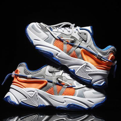 Black Trend Wild Sport Red Fire Trendy Shoes