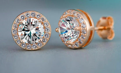 Personalized Earrings Creative Crystal Zircon Earrings