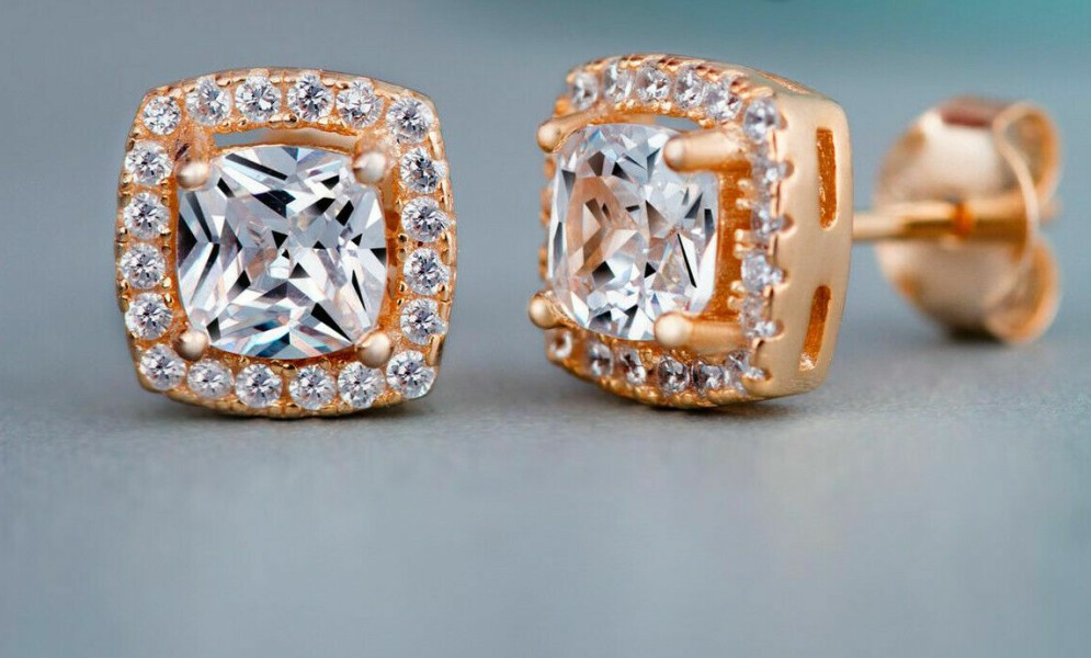 Personalized Earrings Creative Crystal Zircon Earrings
