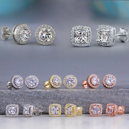 Personalized Earrings Creative Crystal Zircon Earrings