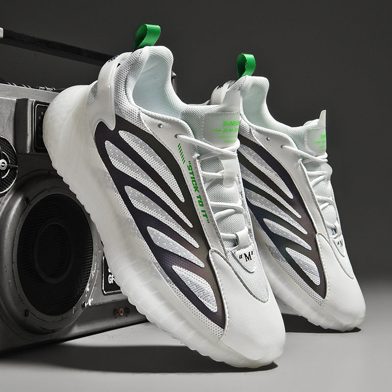Korean Fashion Trendy Trendy Shoes Sports Basketball Popcorn Casual Men's Shoes