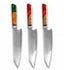 2pcs red 1green