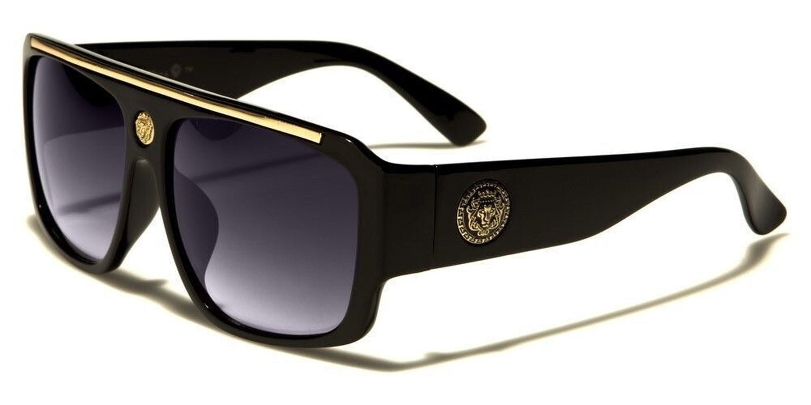 Gafas De Sol Lentes De Moda Para Hombres Grande Style Men Sunglasses Brown Lens
