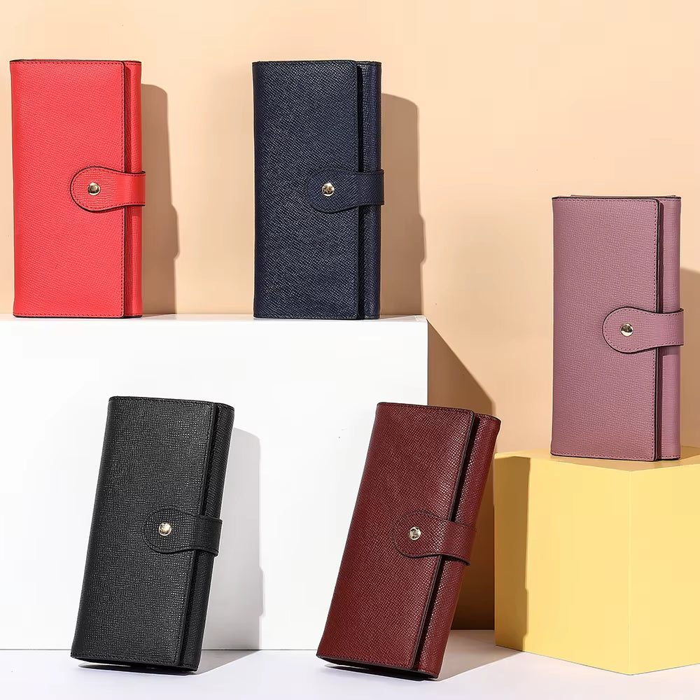 Genuine Leather Women'S Wallets for Cards Coin Purse