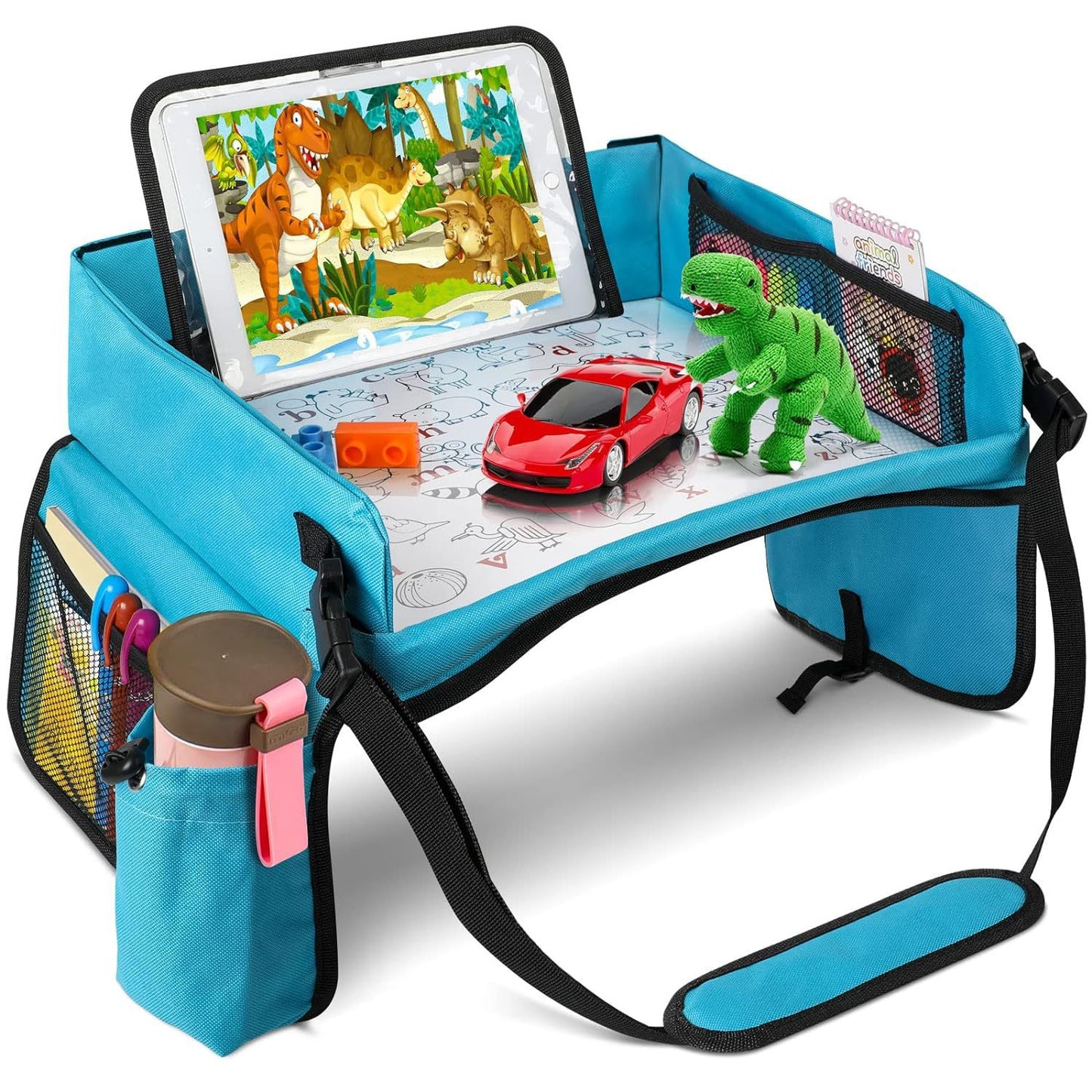 Travel Car Children's Tray Shopping Bags Car Seat Storage Tray