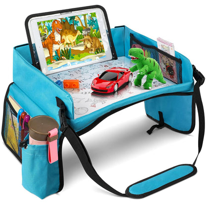 Travel Car Children's Tray Shopping Bags Car Seat Storage Tray