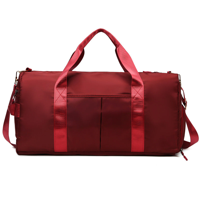 Travel Bag Women's Portable Large Capacity Sports Gym Bag