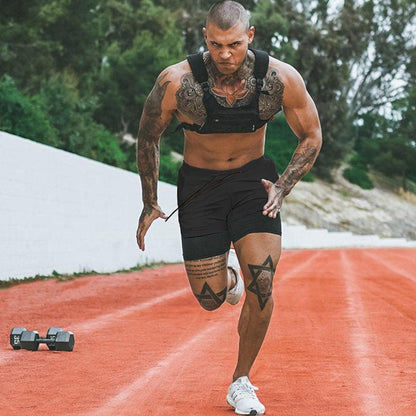 Men'S 2 Pack Running Shorts 2 in 1 Workout Shorts Quick Dry Gym Training Athletic Jogger with Phone Pockets