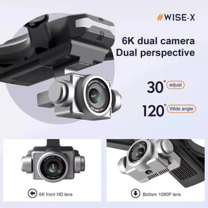 2026 V14 Professional Drone 6K HD Dual Camera Wifi FPV Portable RC Quadcopter 2 BATTERY,Drones Suitable For Adults&beginners.Logistics Is Randomly Sent By UPS&UNI&USPS&GOFO