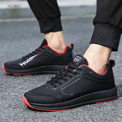 Leather Casual Men'S Running Shoes