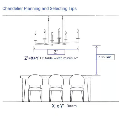 Farmhouse Chandelier 60 In. 20-Light Black Wagon Wheel Chandelier for Dinning Room, Kitchen Island, Foyer, Bedroom