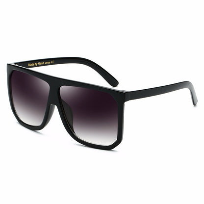 Women's Large Frame Fashionable Eye Protection Sunglasses
