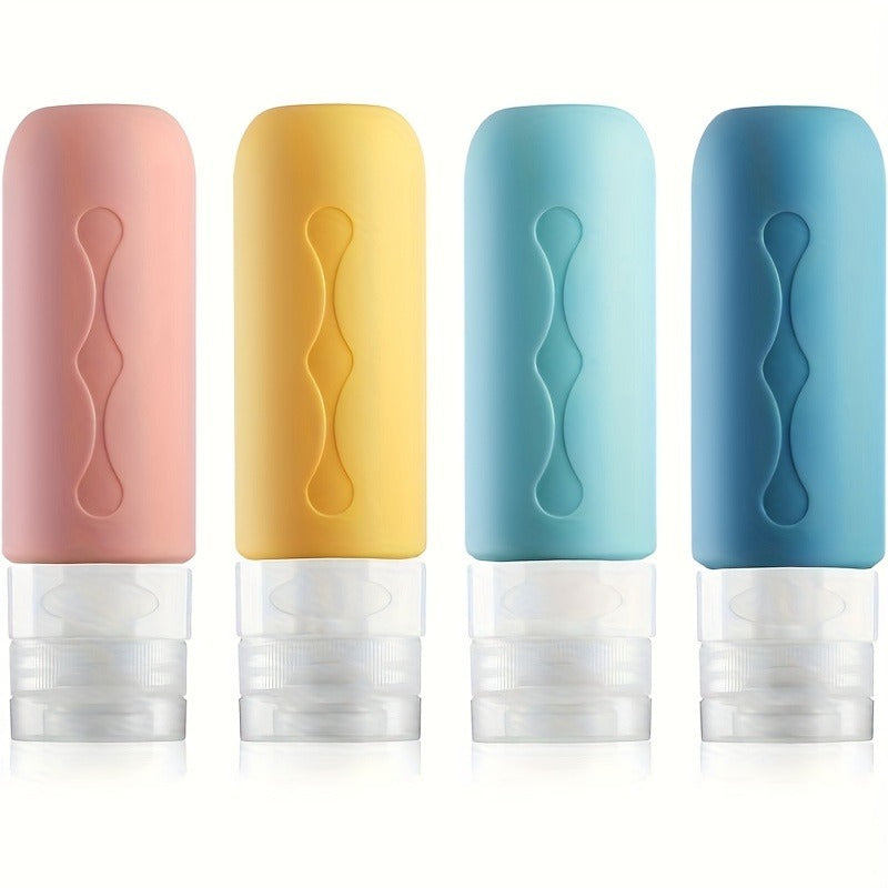 Travel Toiletries Refillable Bottles, Travel-friendly Size, Leak-proof Design, Refillable For Liquids, Suitable For Cosmetics, Shampoo, Body Wash And So On.