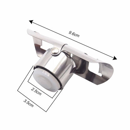 Stainless steel sealed red wine stopper