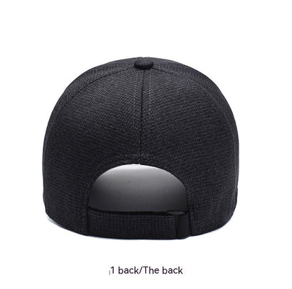 Hat Men's Fashion Plaid Casual Baseball Cap Women's