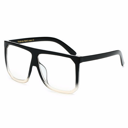 Women's Large Frame Fashionable Eye Protection Sunglasses