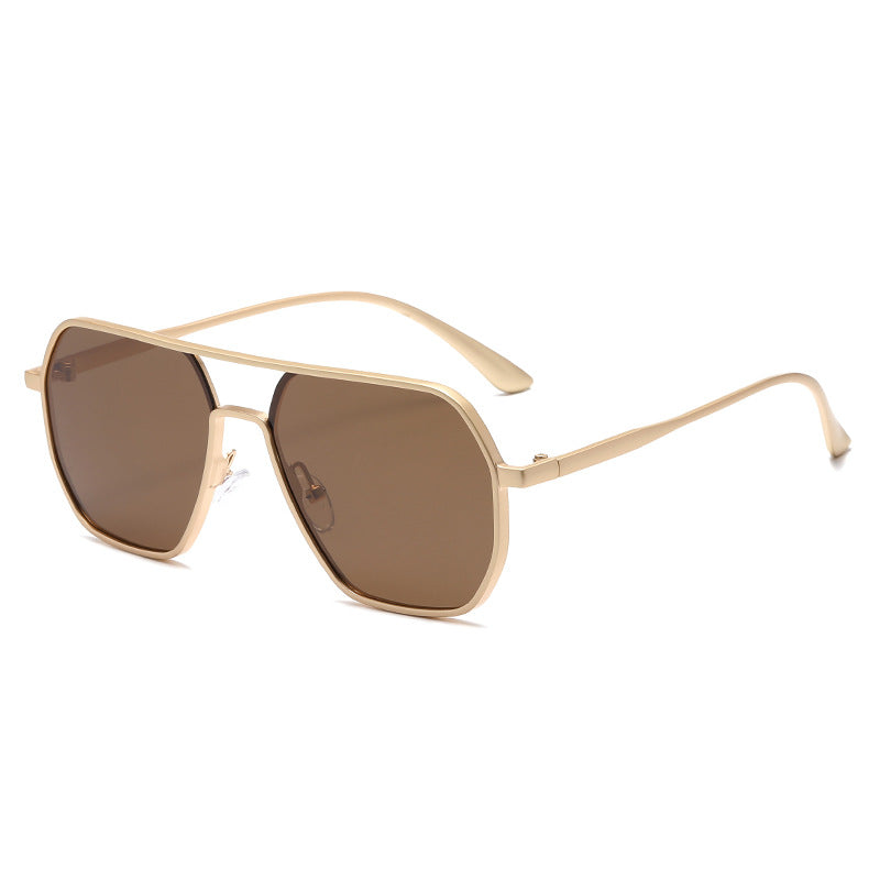 Irregular Polarized Sunglasses Men's Driving UV Protection