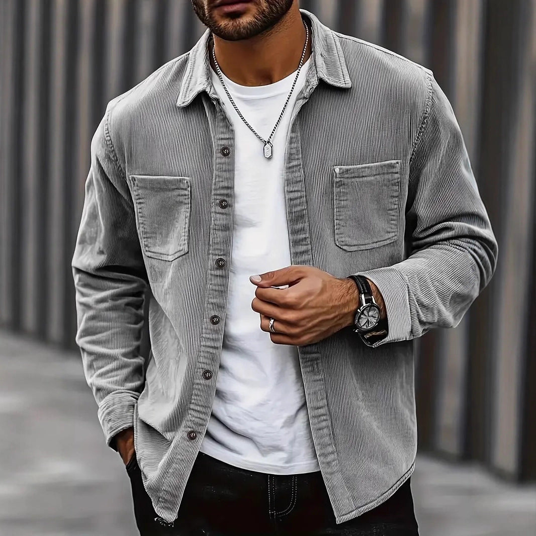 Fashion Spring Button Jacket Coat