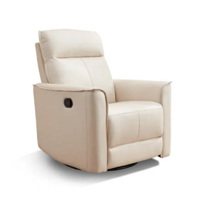 Tayani 31.5" Wide Modern Comfortable Upholstered Swivel and Rocker Manual Recliner