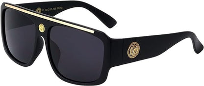 Gafas De Sol Lentes De Moda Para Hombres Grande Style Men Sunglasses Brown Lens
