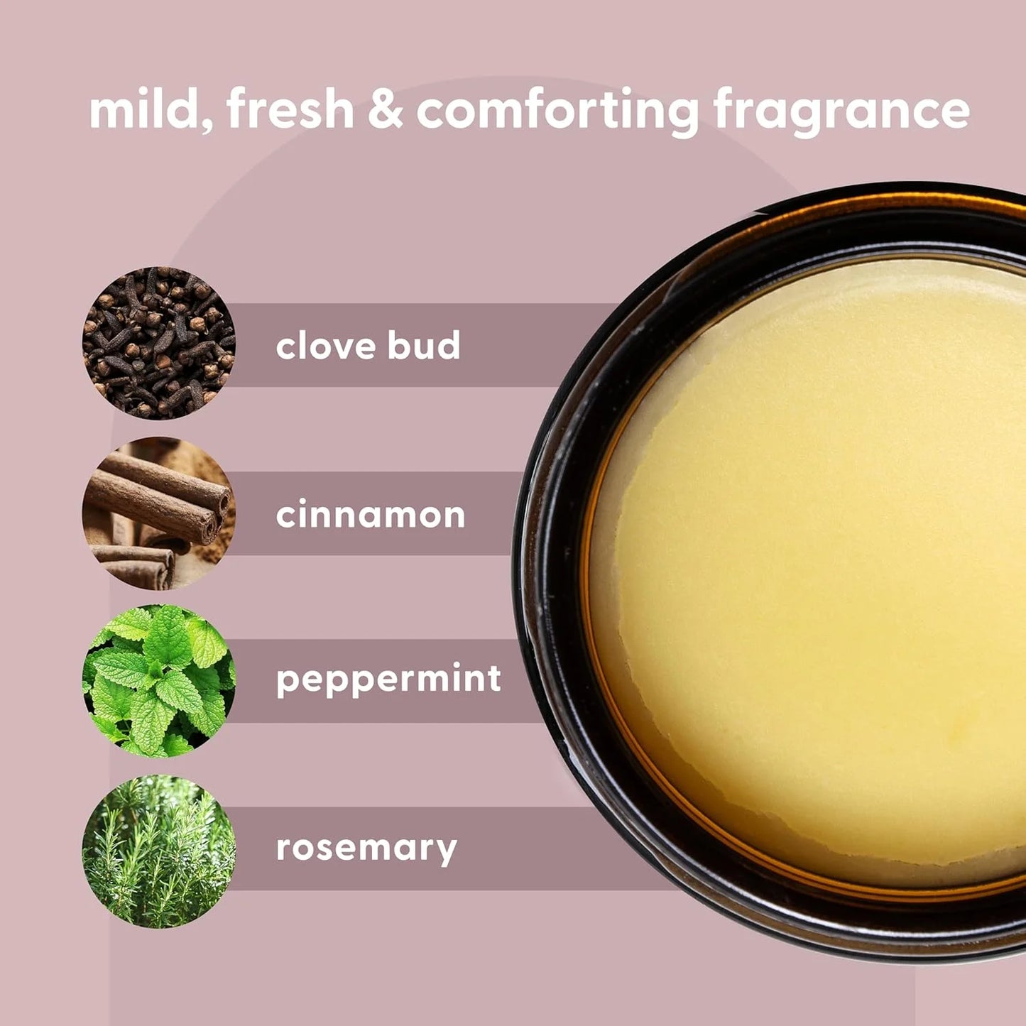 Grass Fed Beef Tallow Honey Balm with Essential Oils for Face and Body, Scented, 2 Oz