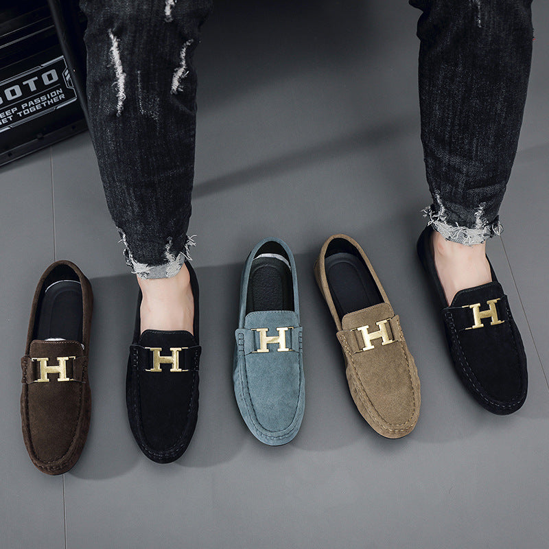 Spring All-Match British-Style Mens Casual Leather Shoes