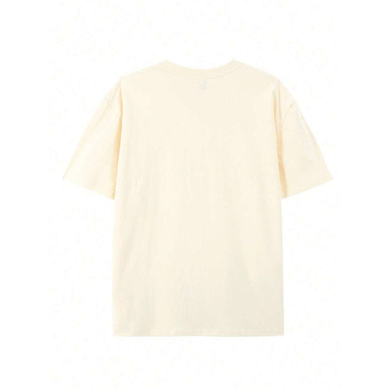 Cotton T-shirt Men's Summer Round Neck Short-sleeve