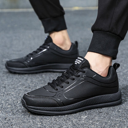 Leather Casual Men'S Running Shoes